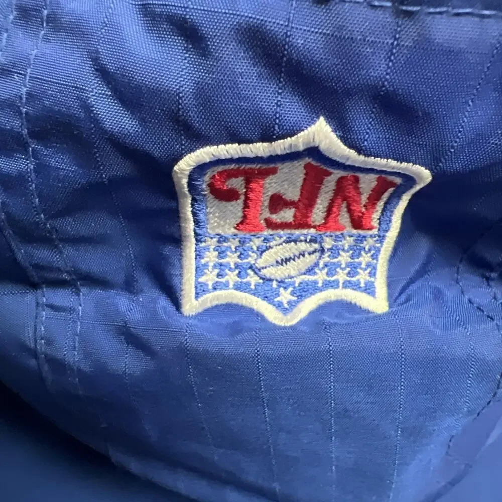Nike New York Giants Football Team NFL Jacket Mens Blue Jacket XL